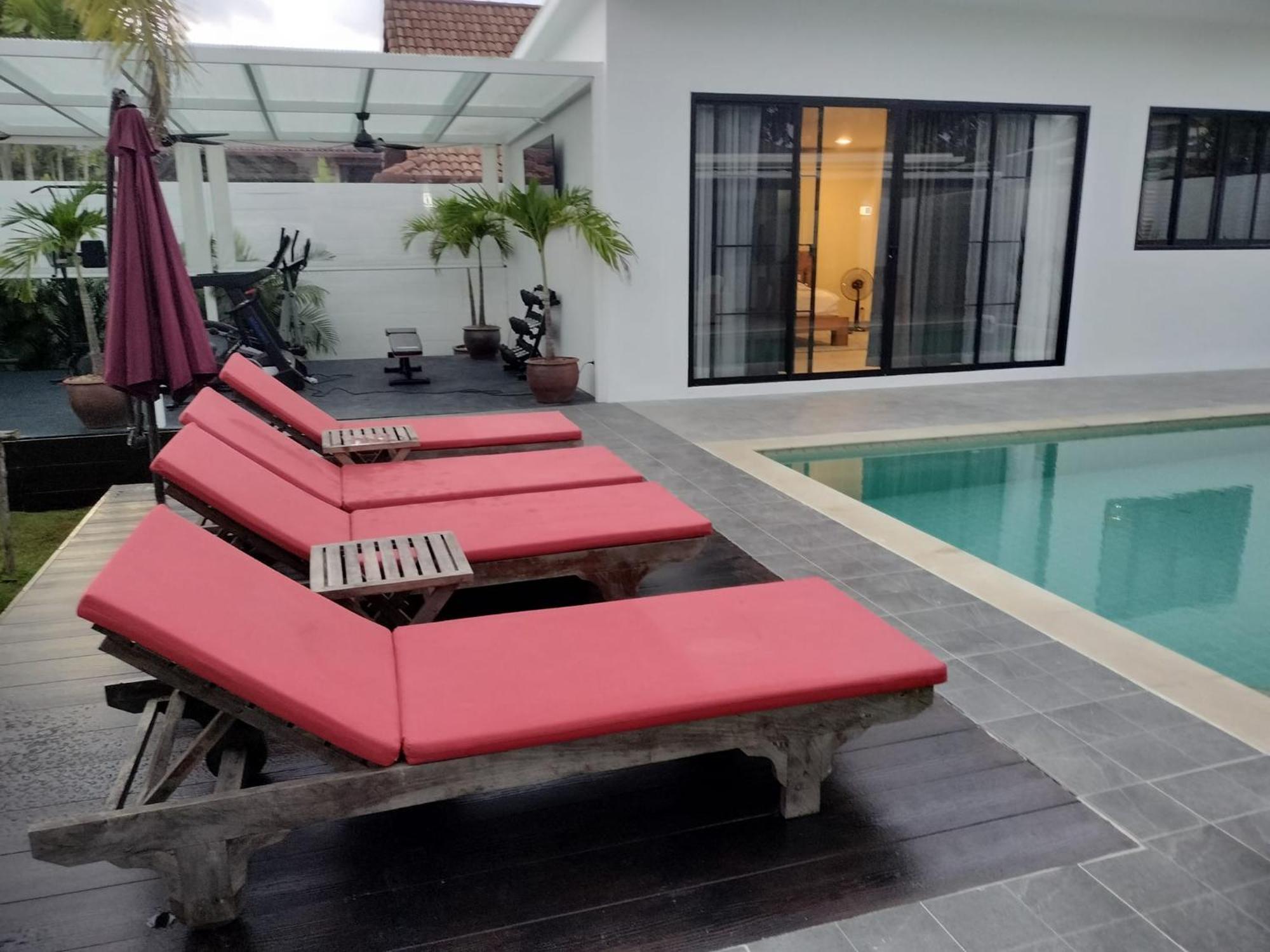 Beautiful Private 3 Bedroom Villa With Pool And Gym Rawai Buitenkant foto